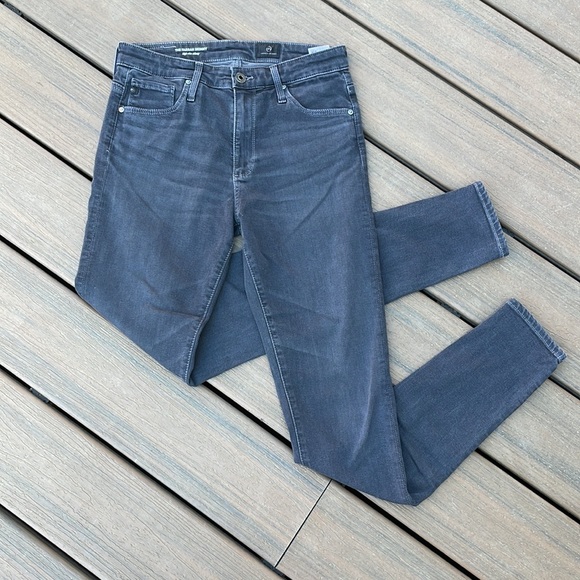 Ag Adriano Goldschmied Denim - AG The Farrah Skinny High-rise Jeans
